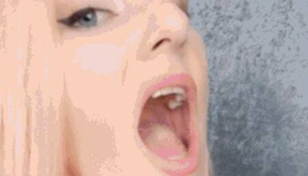 Mouth Fetish Partial Denture Tour - 720p vertical