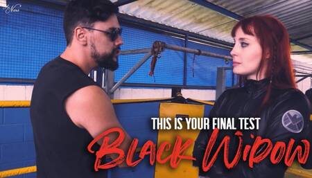 Harley Quinn and Black Widow kicking some ass in epic cosplay action (1080 EN-sub)