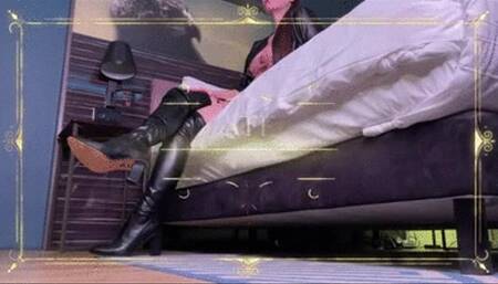 Lederstiefel Teasing 8 - Igno Clip