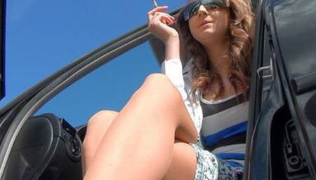 Smoking In The Car HD-1080