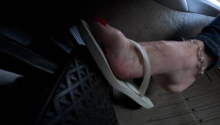 Revving & Driving the BMW in Havaianas