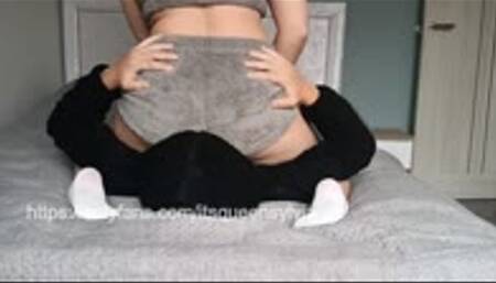 Fuzzy Couple Soft Facesitting and Face Farting