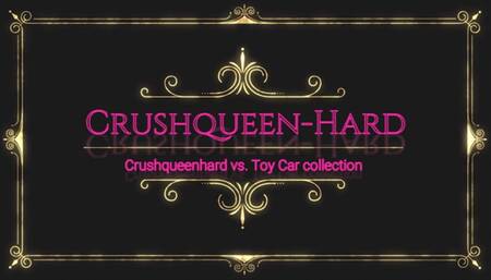 crush a toycar collection with my hardest shoes! look this power