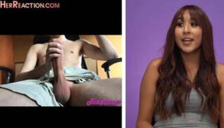 BWC teen lovers enjoy watching big dick skin going up n down