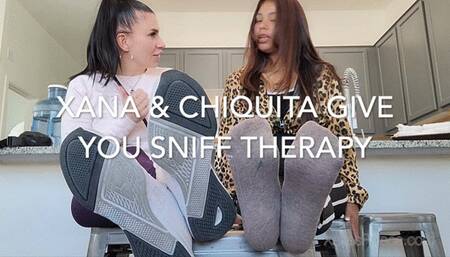 Xana and Chiquita Give You Sniff Therapy