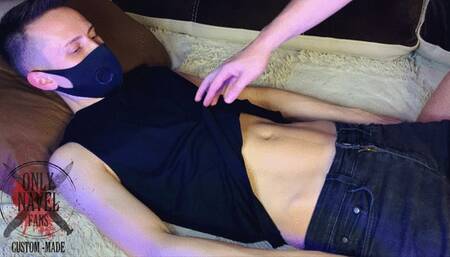 Tickling And Licking Skinny Guy