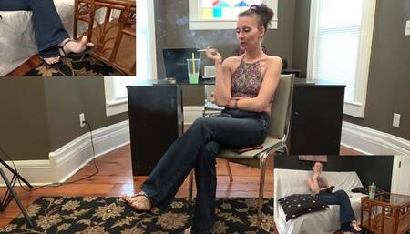 Riley Snap In Hale Smokes Deep!