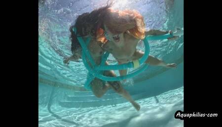 Aquaphilias- Skylar and Mya- Charlie and the Pool Hose- PERIL