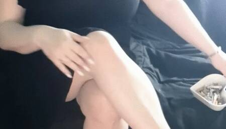 smoking before a non smoking party