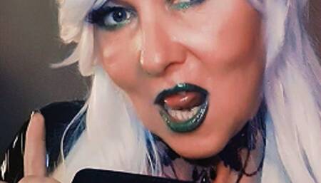 Dominant Galactic smoke amazon trains a human ashtray*Fantasy*Animay*Sobranie*spitting*verbal humilation