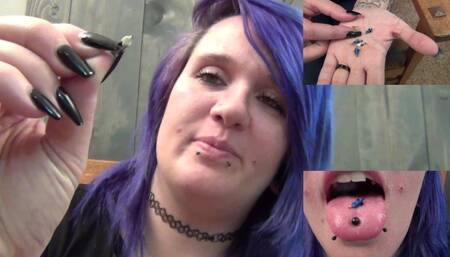 Trixie Swallows Tiny Men!