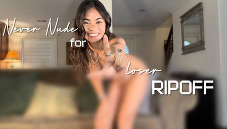 Never Nude for Loser RIPOFF
