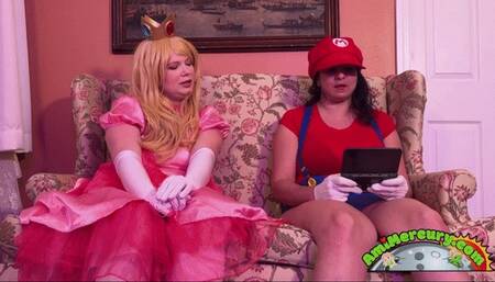 Mario and Peach Naked