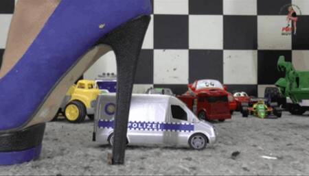 Toy cars for Christin floor view