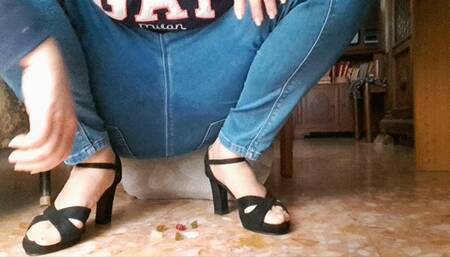 STOMPING ON UNINVITED LITTLE INTRUDERS