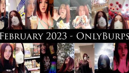 February 2023 - OnlyBurps Compilation