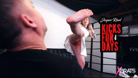 Jasper - Kicks for days! - HD 1080p MP4