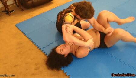 Kim Chi Takes Him Down! mp4