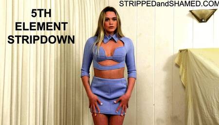 5th Element Stripdown! Stewardess Chloe Rose Preps for Spaceship Voyage - MP4 1080p
