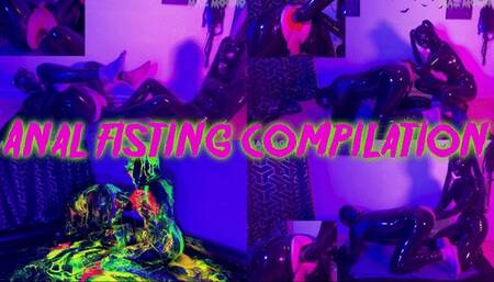 Anal Fisting Compilation 5 scenes in 1 with Patricia and @mazmorbidfetish #fisting #mistress #latex #gasmask #preist #nun