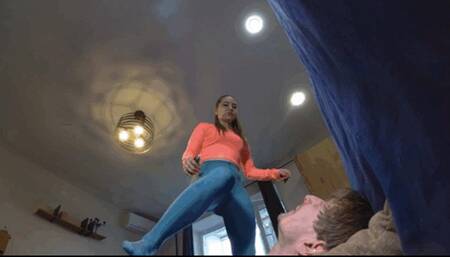 051Ber I sat on top of a slave, laughing at him and spitting in his face! [1080]