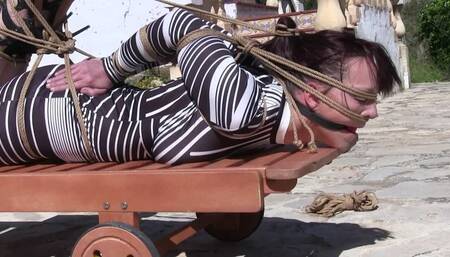 The Spain Files - Katarina Blade - Tight Hogtie in sexy Dress and High Heels - Full Clip mp4 HD