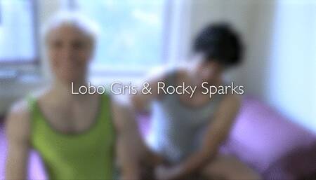 Ballbusting Game in Singlets with Lobo Gris & Rocky Sparks