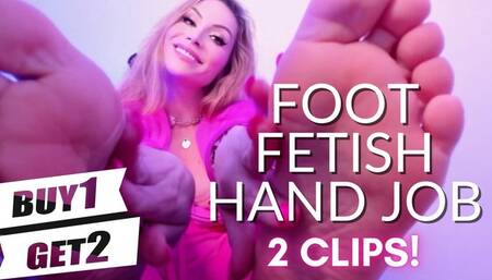 2 For 1 Foot Fetish Hand Job - Jessica Dynamic JessicaDynamic Jessica_Dynamic