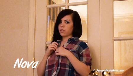 Nova 14 Minute Nude Strip Tease & Display