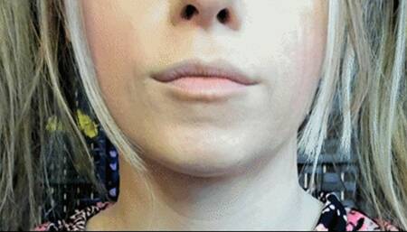 Black Lipstick Hard Upper Lip Smelling (HD) WMV