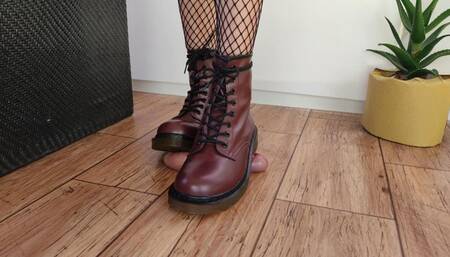 Combat boots shoejob