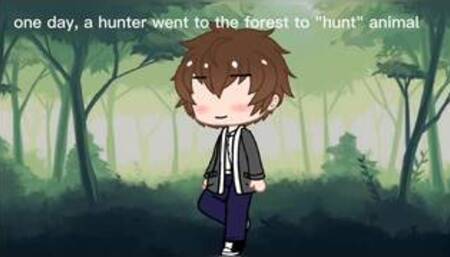 Hunter and little cat