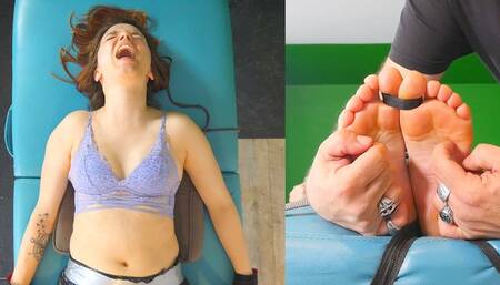 DALIA REALLY SUFFERS TO HER TICKLISH LIMITS