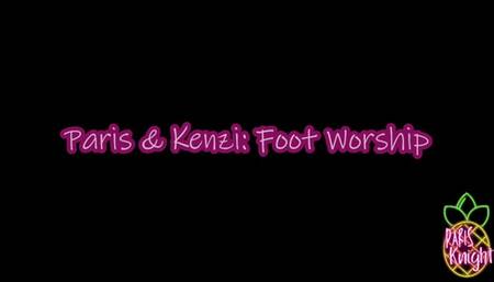 Paris & Kenzi: Foot Worship