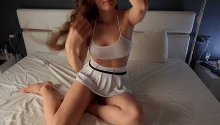 Extreme creampie! Totally filled her hole TWICE