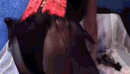 A favourite vacuum cleaner caresses the body of Sophia