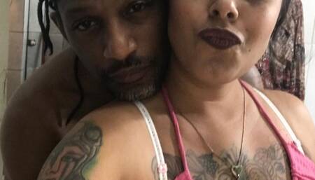 Fucking Newbie Morena Tatuada in back room of Bar Bin Ladin