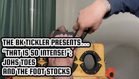 “THAT IS SO INTENSE!”: JOHS TOES AND THE FOOT STOCKS