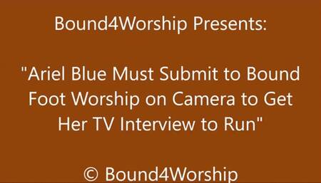 Ariel Blue Gets Foot Worship To Get The Exclusive - WMV