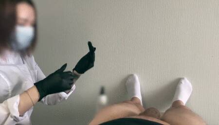 medical exam of a flaccid uncut cock POV (1080p mp4)