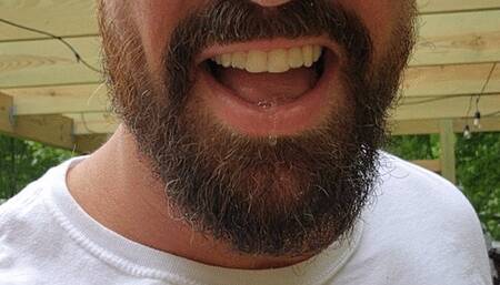 Endless male drooling