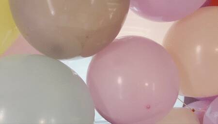 Macaron 18" Helium Pin Pop Fun