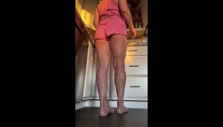 Pink Nighty Shorts Reach Oil Flex Barefoot
