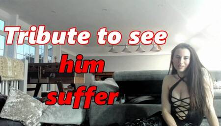 Tribute to see him suffer (MOV)