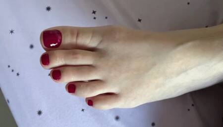 RARE RED TOES - SD