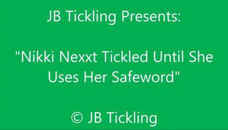 Nikki Nexxt Tickled on the Bed Until She Uses Her Safeword - HD