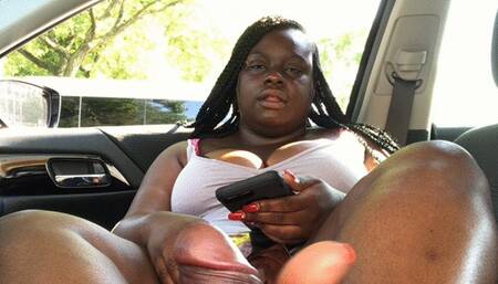 CLASSIC OG FRONT SEAT FOOT JOB WITH DIRTY TALK ON YONKERS AVE BY GODDESSMONAY