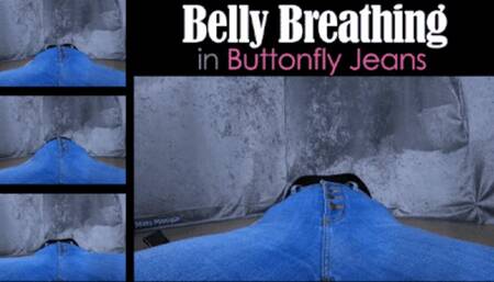 Belly Breathing in ButtonFly Jeans II - wmv