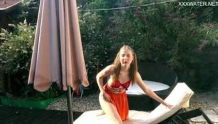 Swimming pool hot erotics by Marfa