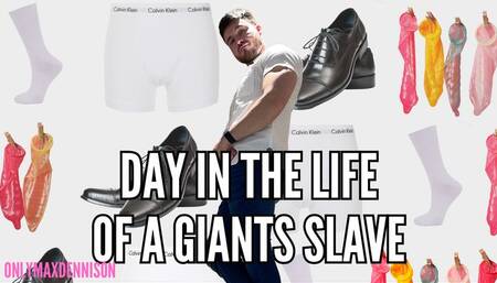 macrophilia - day in the life of a giants slave
